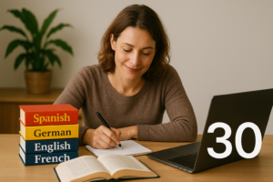 Učení jazyků po třicítce